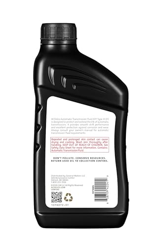 ACDelco Gold 10-9240 (88865544) Type III (H) Automatic Transmission Fluid - 1 qt - Image 2