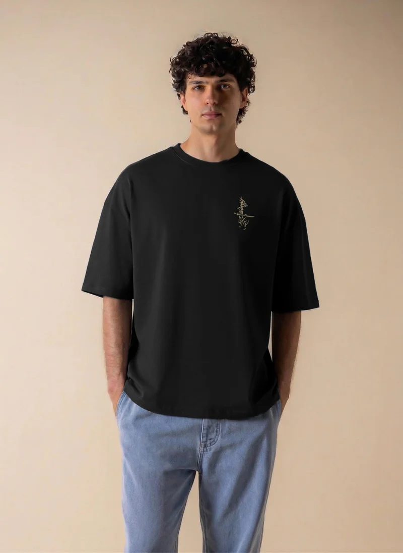 شايبس DURASOFT 2.0 SAMURAI PRINTED T-SHIRT