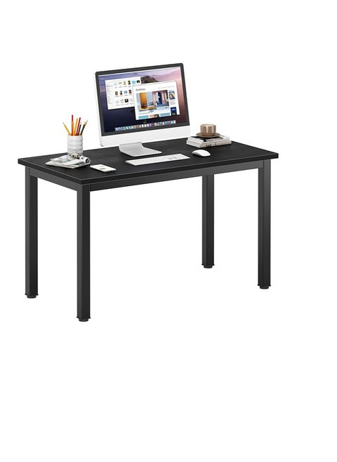 39 inches Small Computer Desk for Home Office Activity Table Writing Table for Small Spaces Study Table Student Laptop Desk Black DND-AC3CB-100