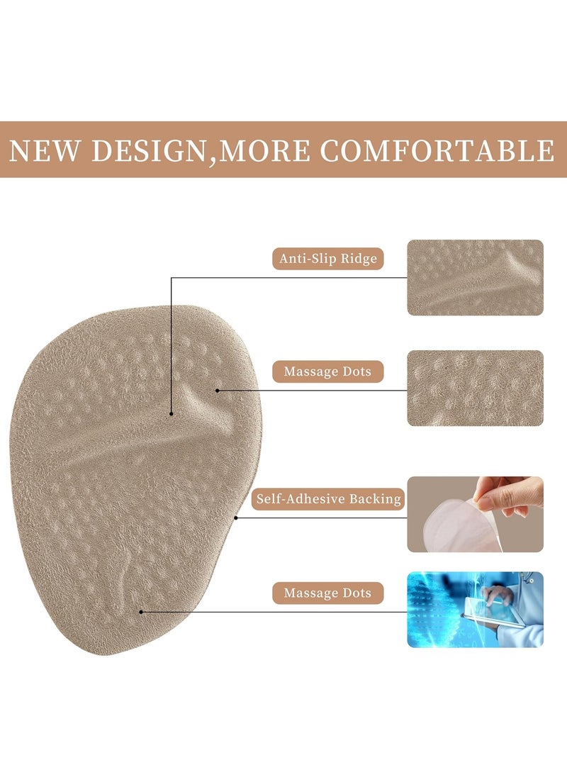 Meetion Metatarsal Pads Women, Heel Inserts for Women, Gel Ball of Foot Cushions for Pain Relief, Non-Slip Heels Inserts, Fits All Size, 2 Pairs  - Image 4