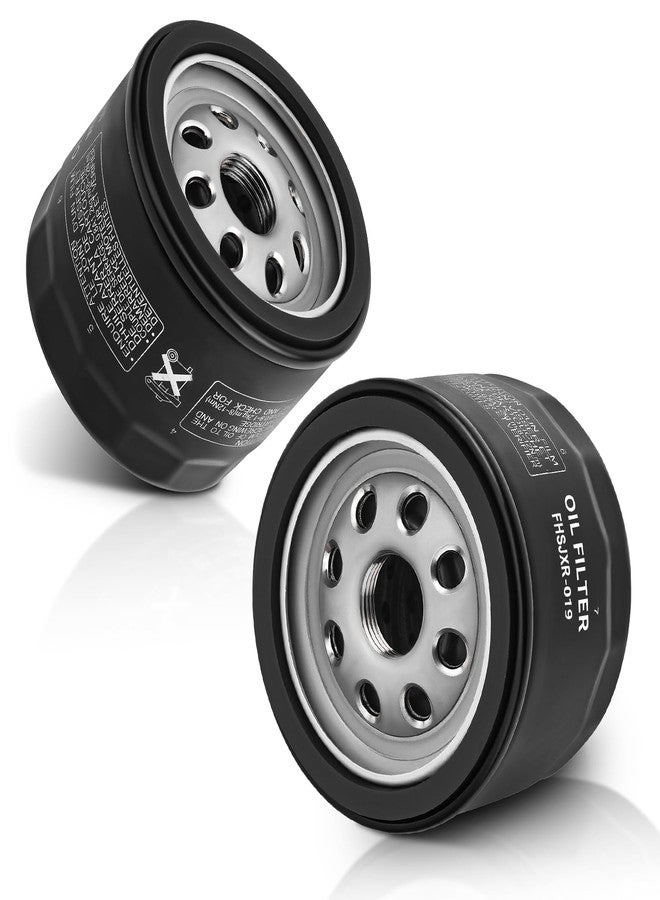 فلتر زيت FHSJXR 49065-7007 49065-0721 لمحركات كاواساكي FR691V FR730V FR651V FR600V FX600V FX730V FS691V FS651V FR651V، طقم تغيير الزيت 492932 492932S AM125424 GY20577 Kohler 2505001 (عبوة من قطعتين) - Image 1