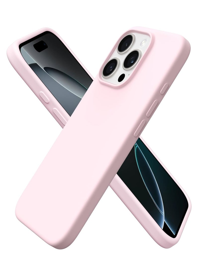 BORTONY iPhone 16 Pro Case Silky Soft Liquid Silicone iPhone 16 Pro Cover inside Microfiber Lining  Anti-Scratch Shockproof Protective Cover For iPhone 16 Pro - Image 1