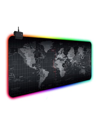 World Map Pattern Gaming Mouse Pad with RGB Multi-Color Lighting and 14 Lighting Modes - pzsku/Z0FFEE28001EA5DC0A1D3Z/45/_/1729765035/d407ef8c-74f8-4d74-ad19-4ca88737c339