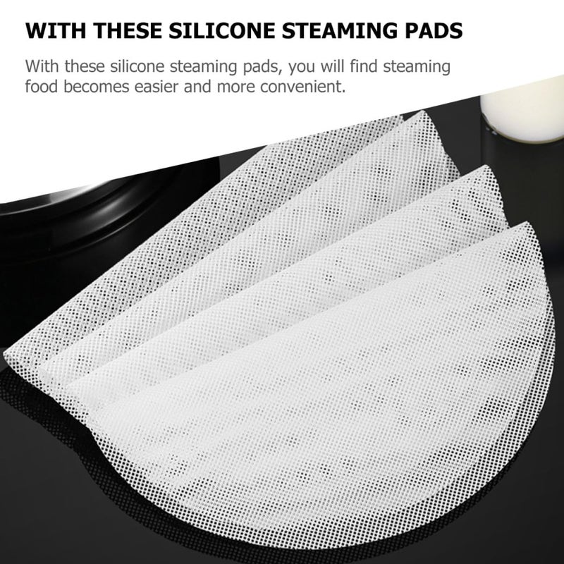 Reusable Silicone Steamer Liners Non Stick Round Pads 30Cm Set of 2 - Image 5