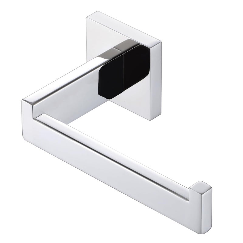 LANC Chrome Toilet Paper Holder  Bathroom Silver Toilet Paper Roll Holder Wall Mounted for Bathroom Washroom Modern TP Tissue Holder Dispenser 304 Stainless Steel Polished Right  A8807CP - Image 1
