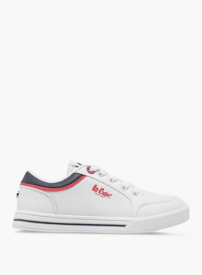 Lee Cooper Boys' Panelled Lace-Up Sneakers - Image 3