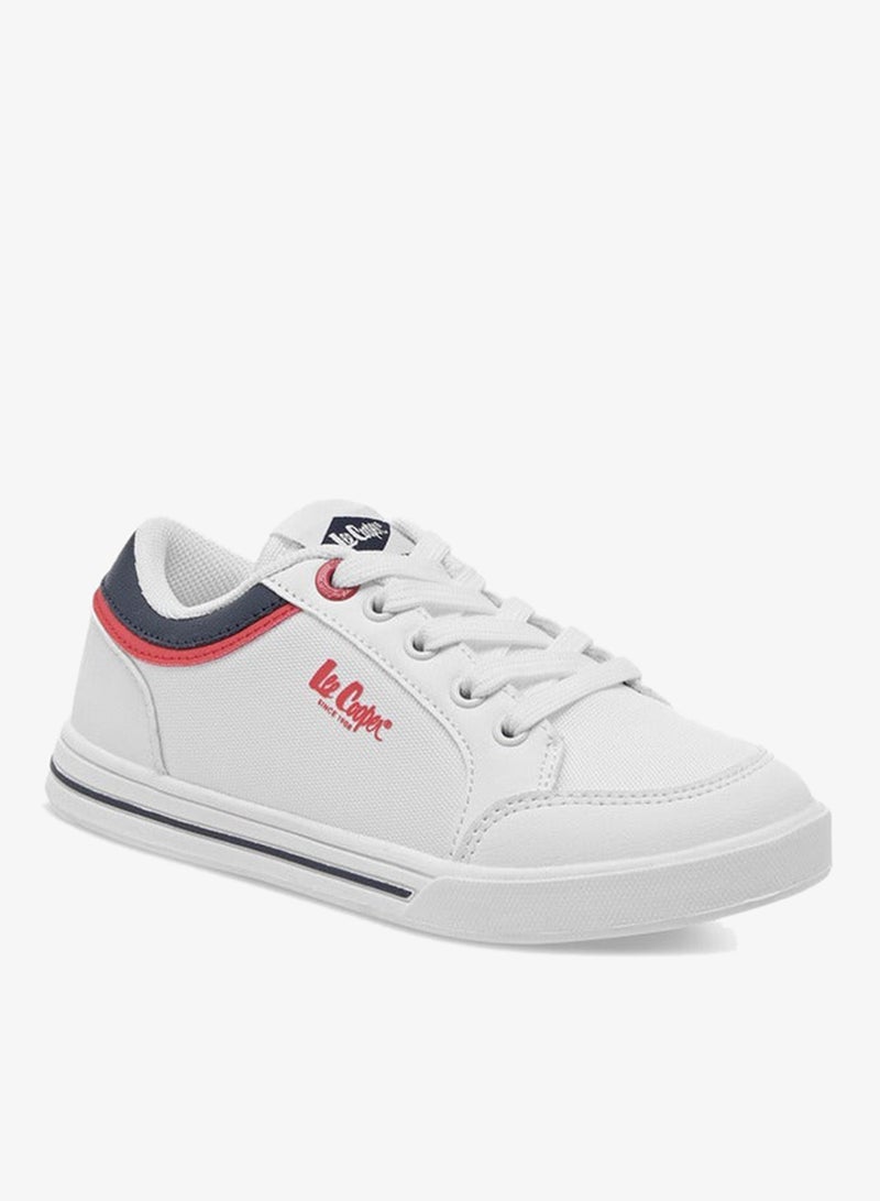 Lee Cooper Kids' Panelled Lace-Up School Sneakers - Image 2