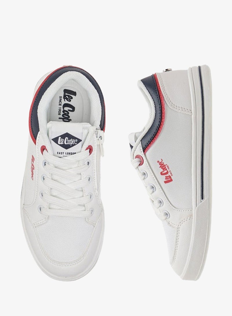 Lee Cooper Kids' Panelled Lace-Up School Sneakers - Image 3