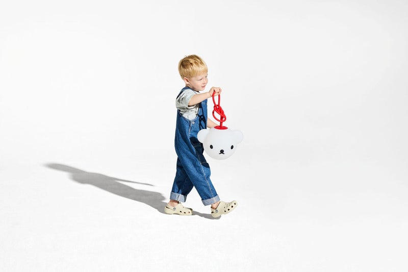 Fatboy Bolleke Hanging Light (Rechargeable) x Boris | 3 Brightness Levels, USB Charging, IP55 Splashproof, Indoor & Outdoor Ambient Lighting | 100 cm hanging loop, Size - 20 x 20 cm - Red - Image 3