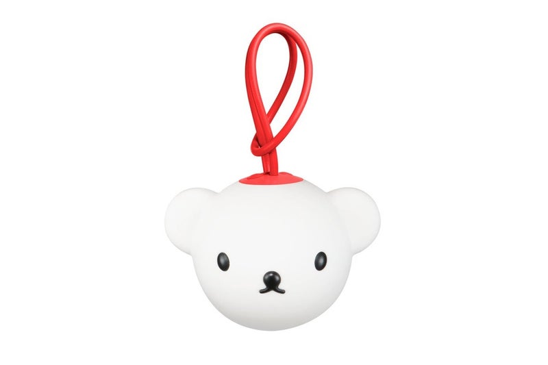 Fatboy Bolleke Hanging Light (Rechargeable) x Boris | 3 Brightness Levels, USB Charging, IP55 Splashproof, Indoor & Outdoor Ambient Lighting | 100 cm hanging loop, Size - 20 x 20 cm - Red - Image 1