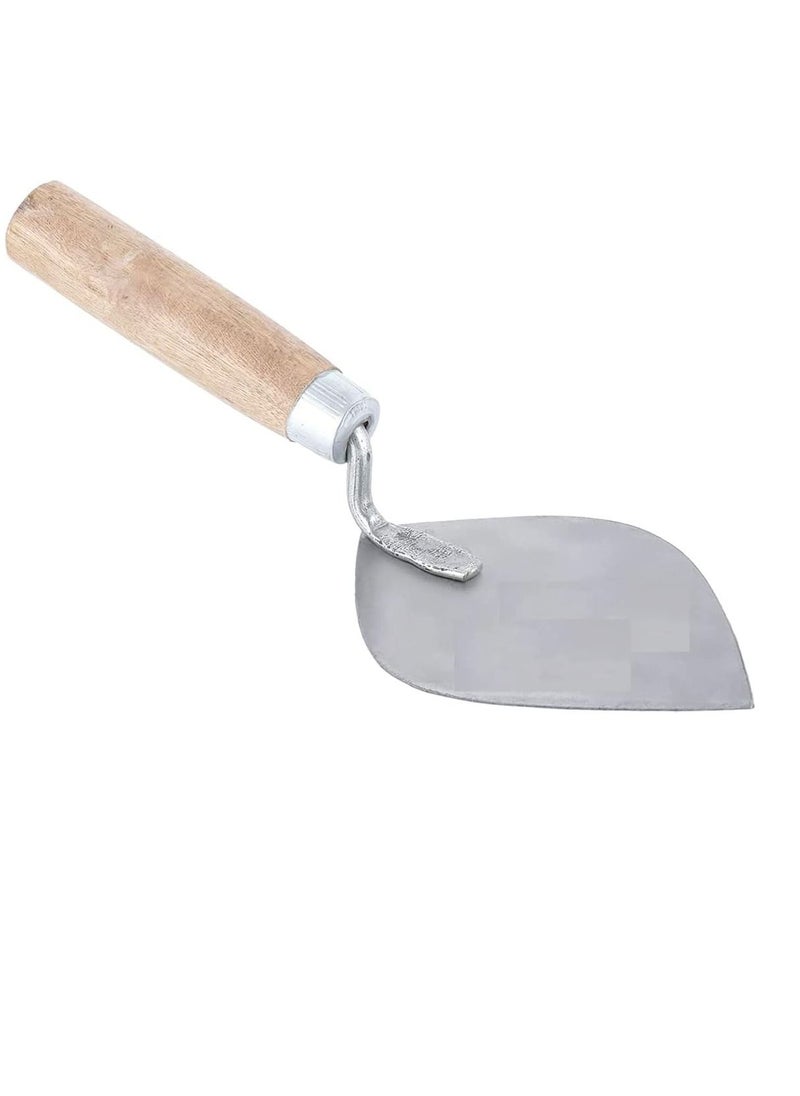 RACO Plastering Trowel with Wooden Handle  Metal Blade Karandi for Multi purpose  - Image 1