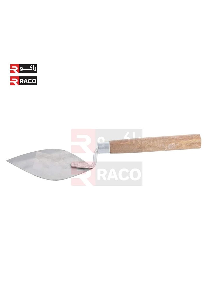 RACO Plastering Trowel with Wooden Handle  Metal Blade Karandi for Multi purpose  - Image 2