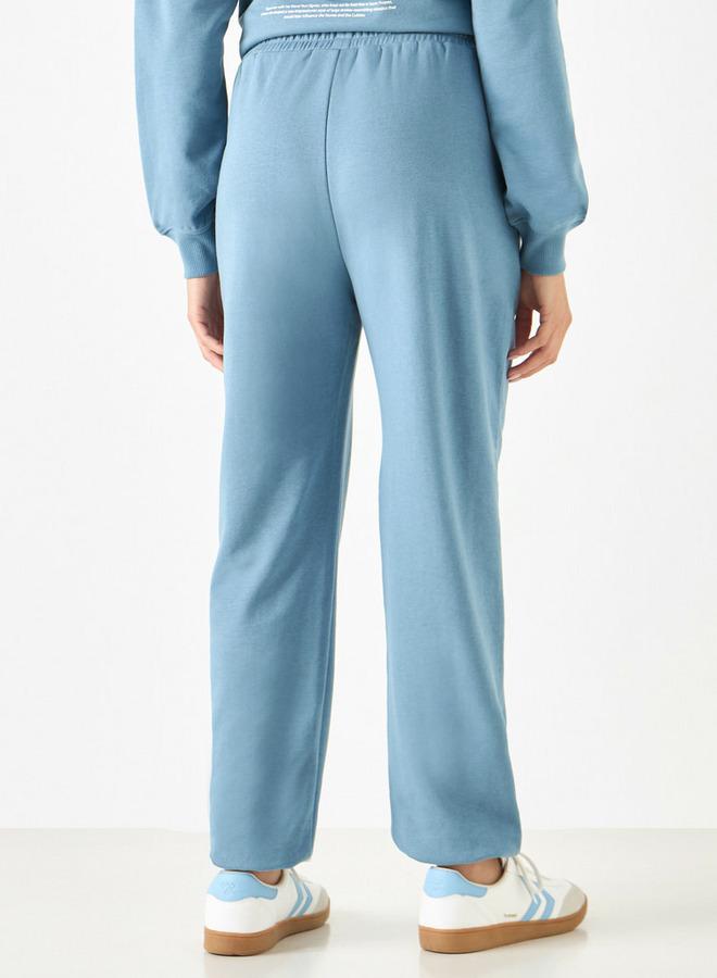 SP Characters Henri Edmond Cross Print Joggers with Drawstring Closure - Image 3