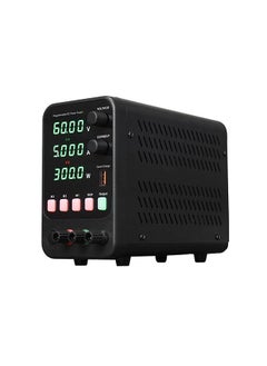 WANPTEK Bench DC Power Supply Variable 60V 5A Digital Display Adjustable Switching Regulated Power Supply CV CC with Data Storage