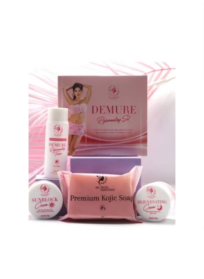 Demure Intensive Skin Whitening and Brightening Set