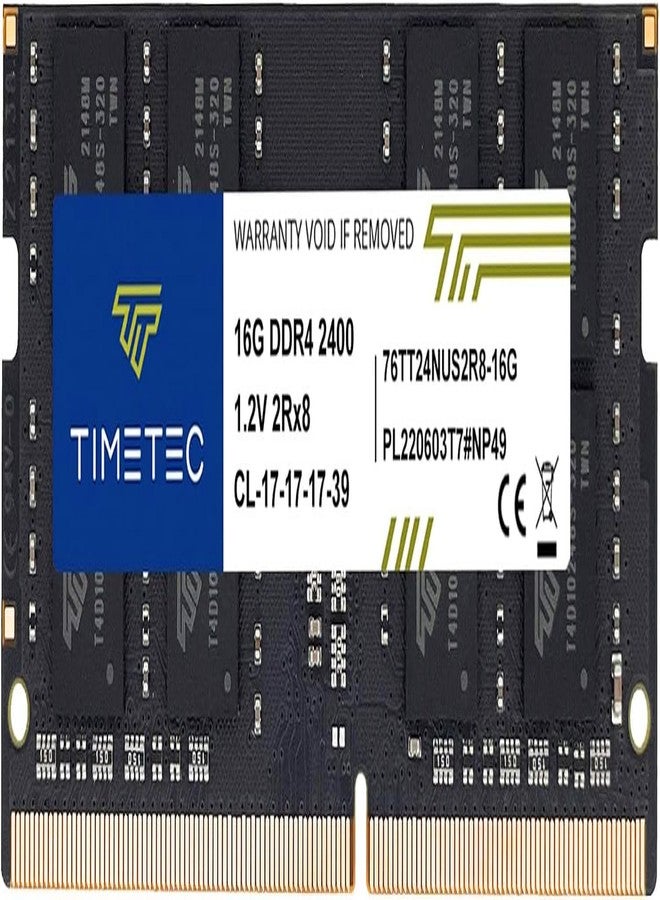 Timetec Hynix IC 16GB DDR4 SODIMM for Intel NUC KIT/Mini PC/HTPC/NUC Board 2400MHz PC4-19200 Non ECC Unbuffered 1.2V CL17 Dual Rank 260 Pin Memory Upgrade(16GB) - Image 1
