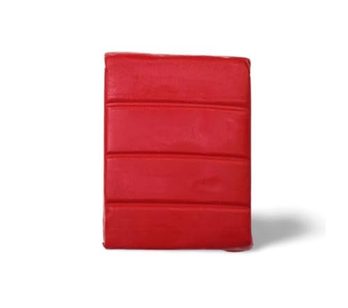 Polyform Sculpey Soufflé™ Polymer Oven-Bake Clay, Cherry Pie Red, Non Toxic, 1.7 oz. bar, Great for jewelry making, holiday, DIY, mixed media and more! Premium light-weight oven bake clay. - Image 2
