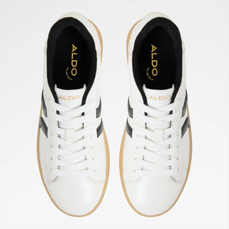 ALDO  CHICSNEAKER2 Textured Lace Up Shoes for Women | Best Price UAE