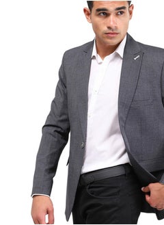 Slub Pattern Regular Fit Blazer - pzsku/Z0FFF9A59BE5D4E8169B3Z/45/_/1723462743/bb4da91d-e334-4a7a-90b8-872178b7cf4e