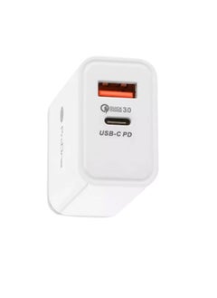 ProOne ProOne 36W USB Plug, PowerPort Mini Dual Port (USB and Type-C) Charger, Super Compact travel, Wall Charger for iPhone Xs/XS Max/XR/X/8/7/6/Plus, iPad Pro/Air 2/Mini 4, Samsung, and More  - Image 2