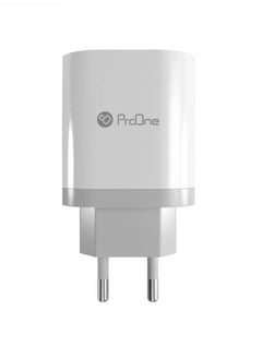 ProOne ProOne 36W USB Plug, PowerPort Mini Dual Port (USB and Type-C) Charger, Super Compact travel, Wall Charger for iPhone Xs/XS Max/XR/X/8/7/6/Plus, iPad Pro/Air 2/Mini 4, Samsung, and More  - Image 3