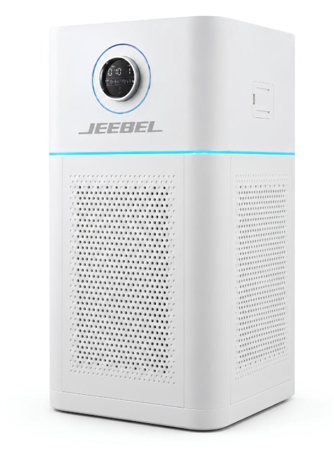 Jeebel Smart Air Purifier, Humidifier & Sterilizer – Multi-Layer HEPA Filter with UV & Activated Carbon, App Control, 4 Fan Speeds - Image 1