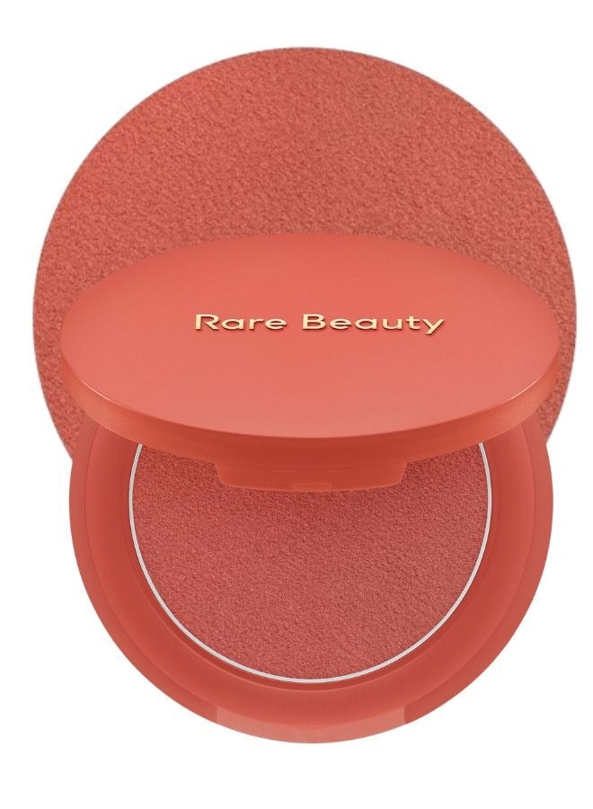 Rare Beauty Rare Beauty by Selena Gomez Soft Pinch Matte Bouncy Blush – Shade: Worth - True Rose, 6.4g | Weightless, Long-Lasting Cream Blush with Matte Finish  - Image 1