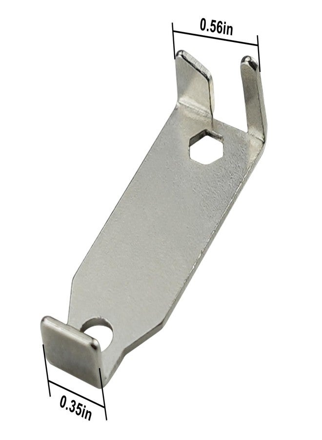 gradora 822-25 Toilet Paper Dispenser Keys for Bo-Brick B2740 TP Spindle Removal 822 Soap Dispenser Escutcheon 2 Pack - Image 3