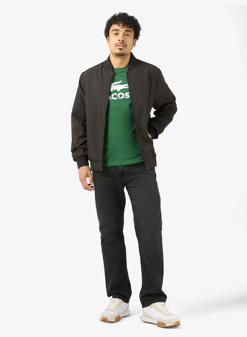 لاكوست تي شيرت بياقة دائرية وشعار - Image 4