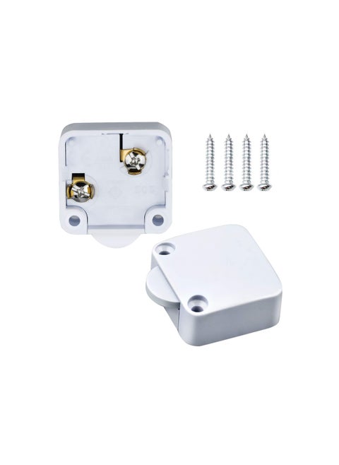 Cabinet Door Switch, Light Automatic Switch for Cupboards, Suitable All Cabinets and Types, Various Lighting Devices, Electrical Devices Transformers(4 Piece)