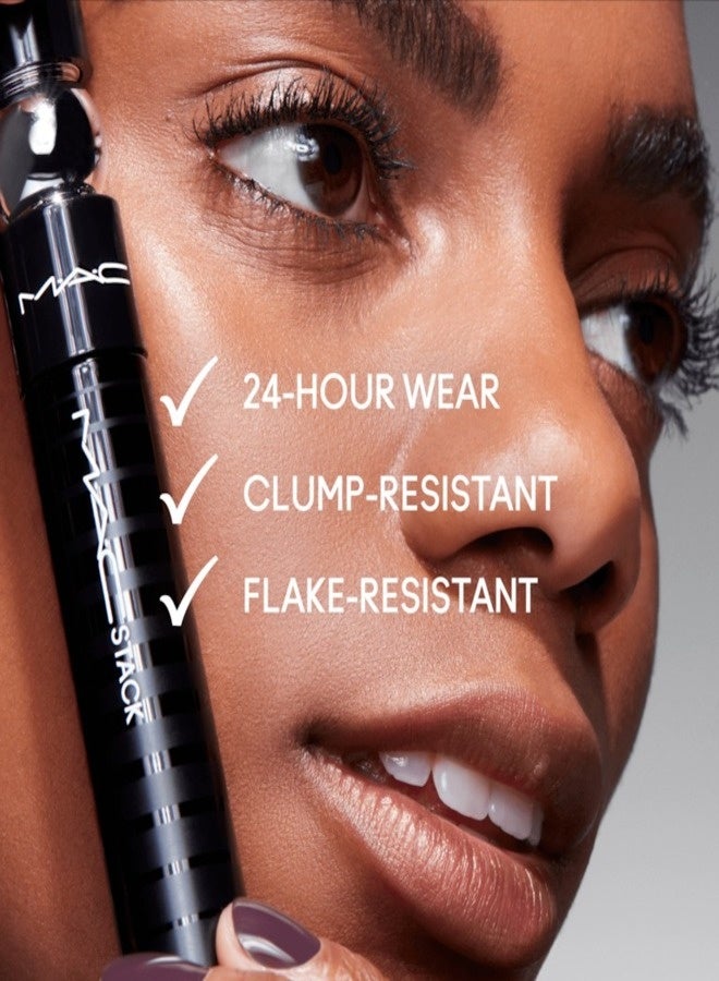 MAC Cosmetics M·A·C Cosmetics Stack Micro Mascara – Black – 12ml | Lengthening, Defining & Clump-Resistant Micro-Brush Formula - Image 4
