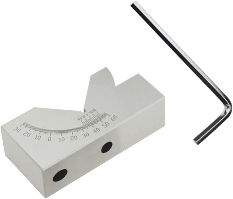 مقياس الزاوية القابل للتعديل المحترف KP30 لآلة الطحن والمطحنة والمحارة والأدوات - Image 1