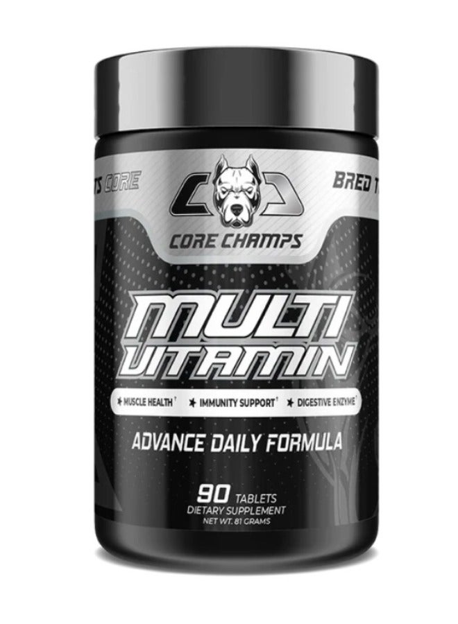 CORE CHAMPS Multivitamin , Advance Daily Formula, 90 Tablets