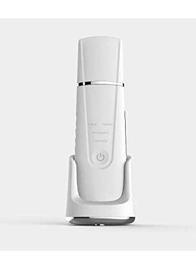 General Face Exfoliator High Frequency Facial Machine Face Massager Microdermabrasion Machine Sonic Scrubber Dead Skin Remover,Sonic & EMS & Ions & Wireless  - Image 1