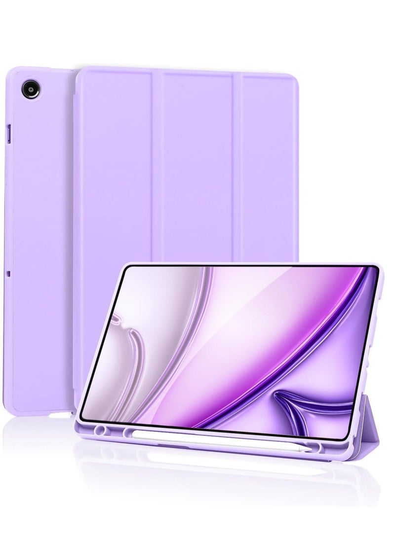 MUNTAQI Case for Samsung Galaxy Tab A9+ / A9 Plus 11 Inch 2023 – Thin Folio Stand Tablet Protective Case | Multi-Angle Viewing | Auto Wake/Sleep Function | Lightweight, Slim & Durable Design | Purple - Image 1