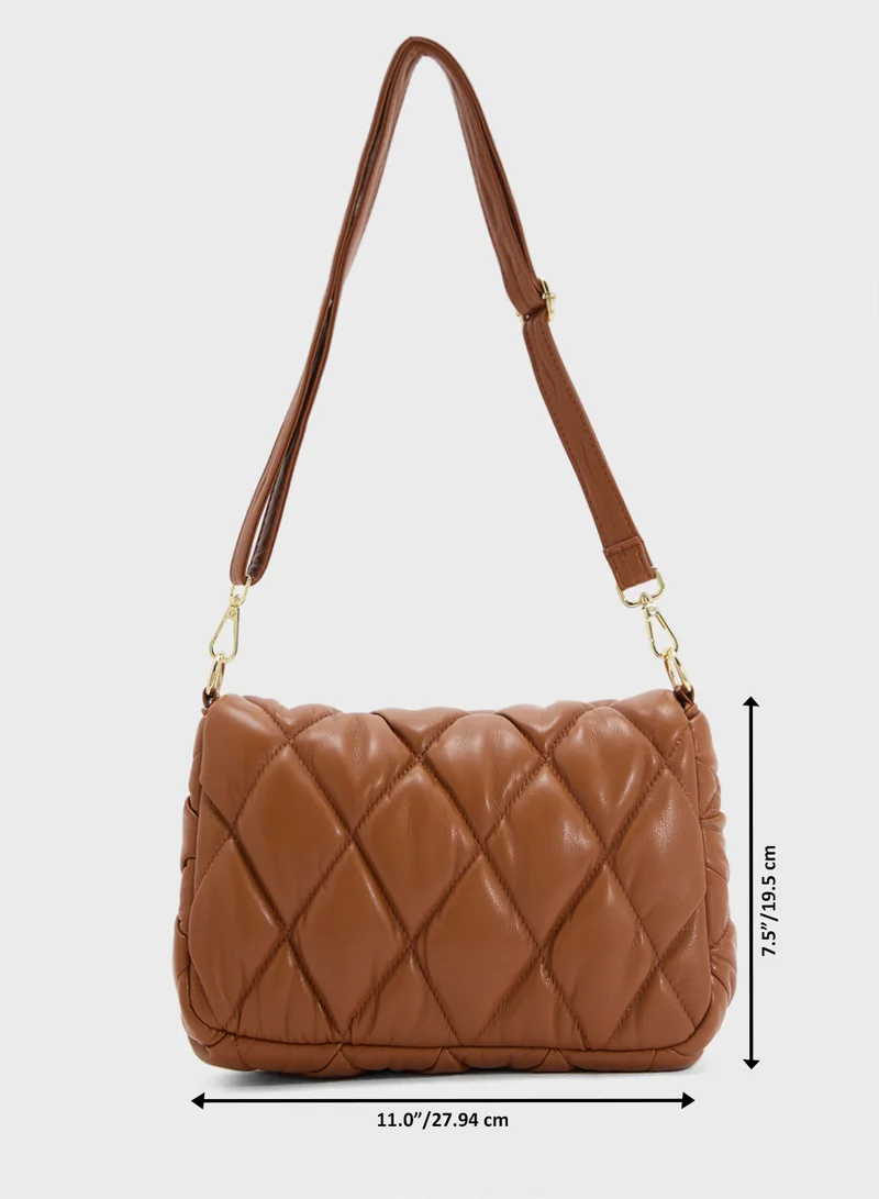 ELLA Quilted Crossbody Bag