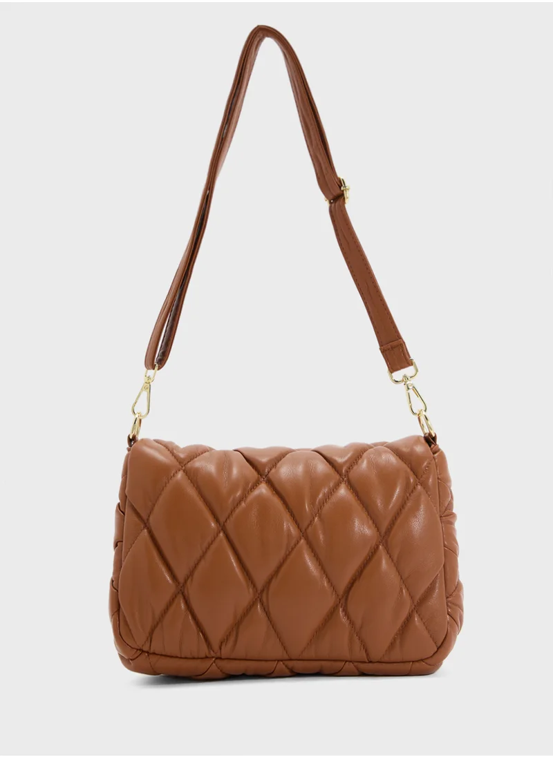 ايلا Quilted Crossbody Bag