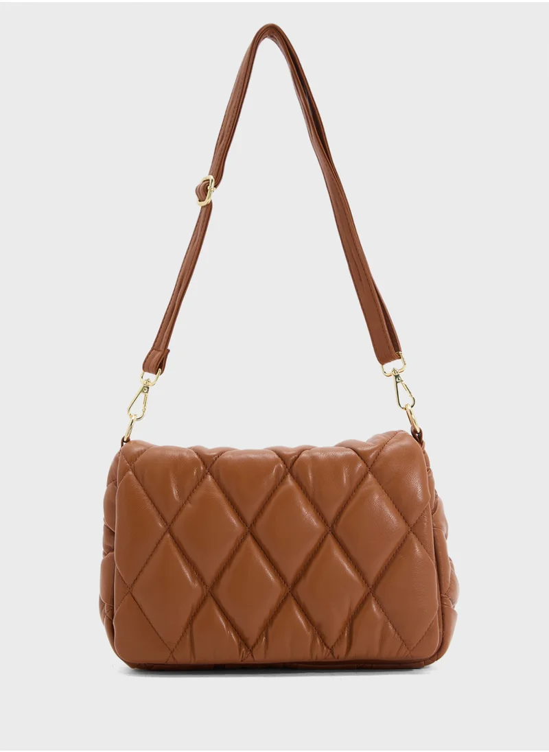 ايلا Quilted Crossbody Bag