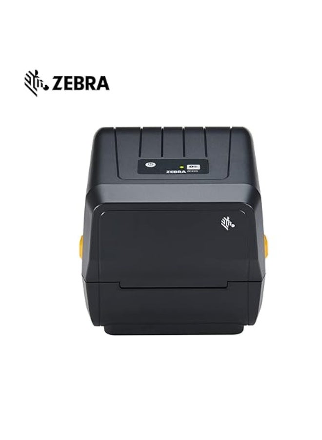 Zebra Zd220T Thermal Transfer Desktop Monochrome Wired Home Labels,Barcodes,Tags,And Wrist Band Printing 4 Inch Width & 4"/Sec Print Speed (Zd22042-T0Gg00Ez,Bis 2020 Model),Black - Image 2