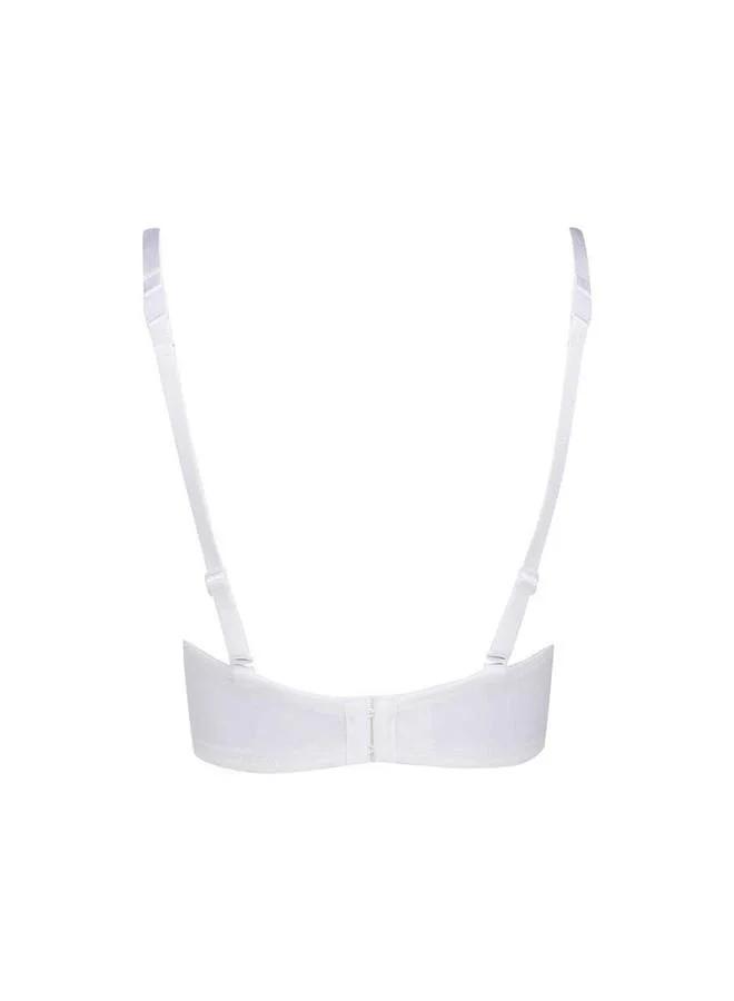 ترايامف Triumph Women's T-Shirt Padded Wired Bra (123I206_White_36B)