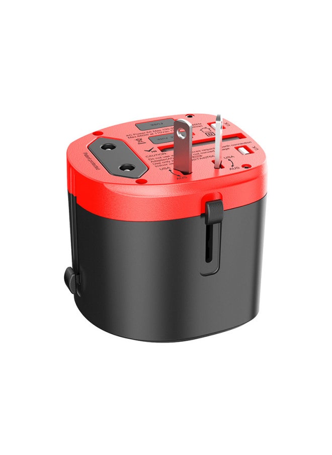 Generic Multifunctional Conversion Plug Usb Interface Portable Global Conversion Socket Flame Retardant Multi-port Universal-Color:CH-118  - Image 5