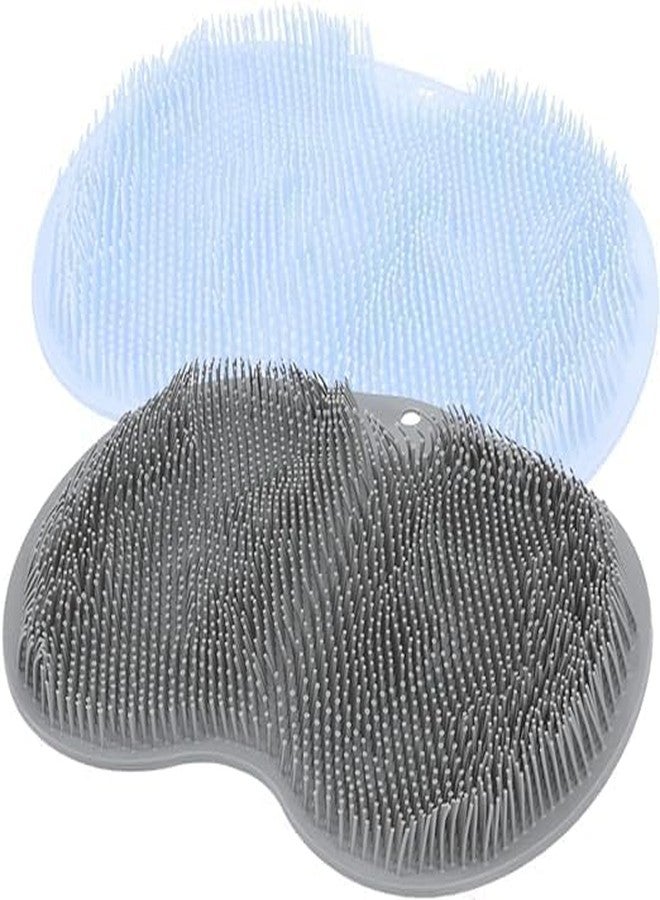 ZAPTVI Silicone Foot Scrubber Shower Mat – Non-Slip Bathroom Foot Cleaner with Soft Bristles for Deep Cleaning & Massage, Dead Skin Remover, Suction Cup Bottom, Hygienic Hands-Free Shower Massage Pad - Image 5