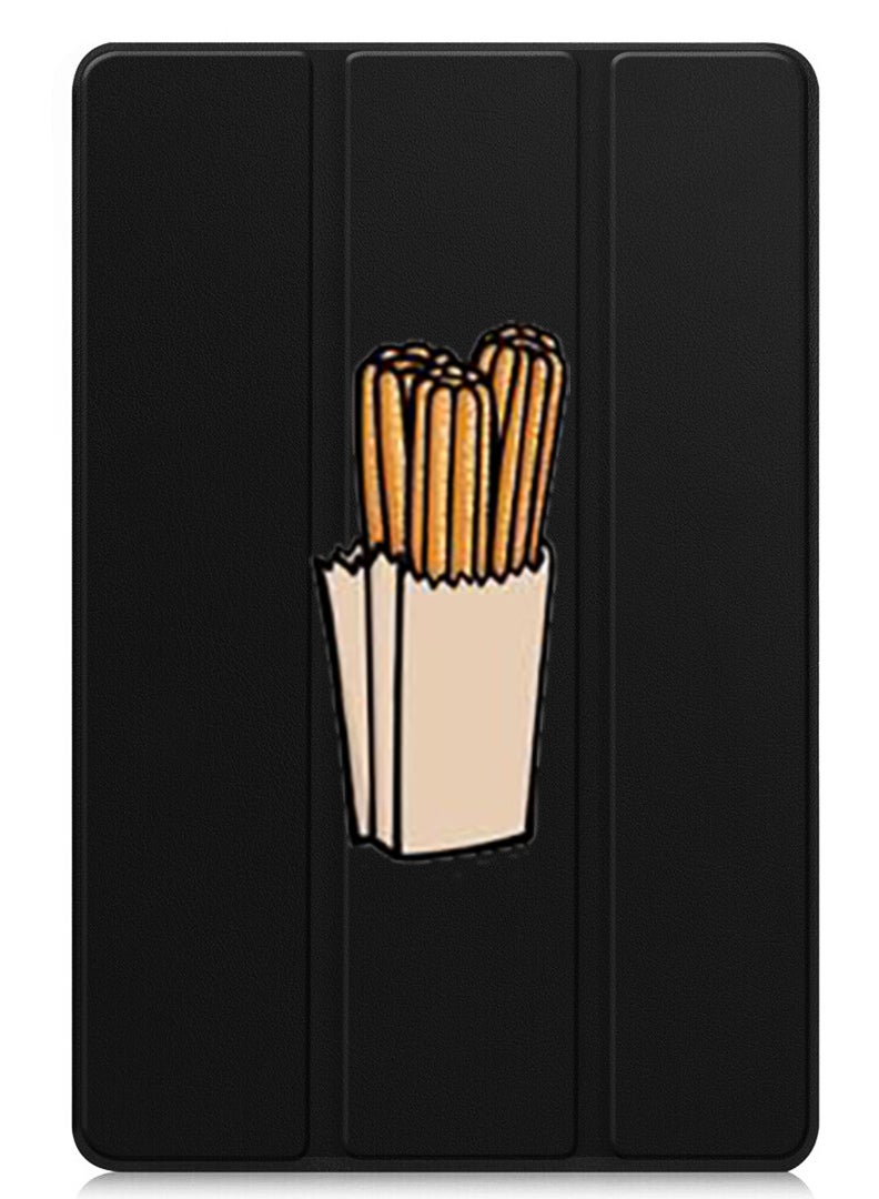 Theodor Protective Flip Case For Huawei MatePad Pro 11 (2024) With Trifold Stand Auto Wake Sleep Shockproof Cover Dessert Churos - Image 1