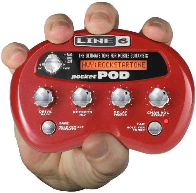 Line 6 Pocket POD Portable Guitar Effects Processor with 300 Custom Presets - Image 5