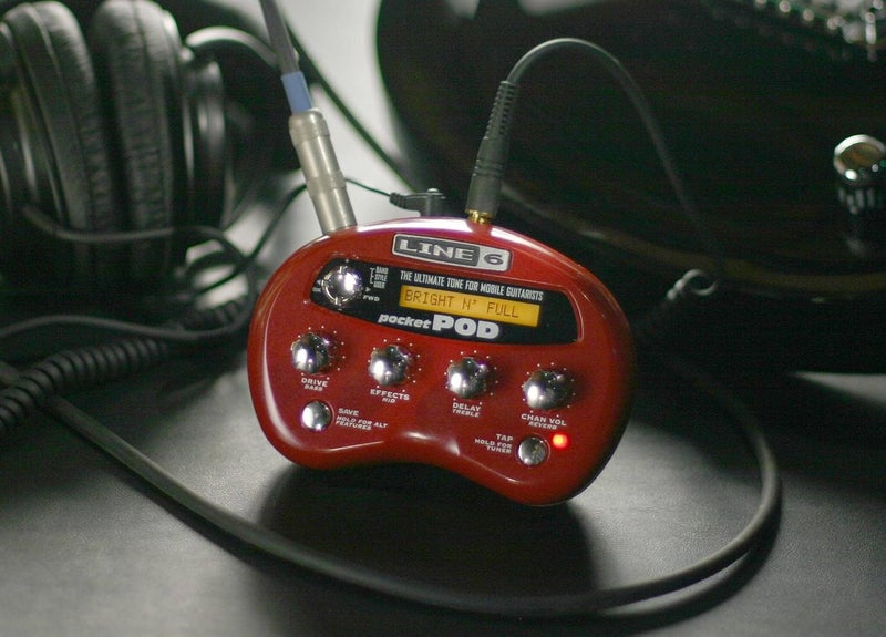 Line 6 Pocket POD Portable Guitar Effects Processor with 300 Custom Presets - Image 2