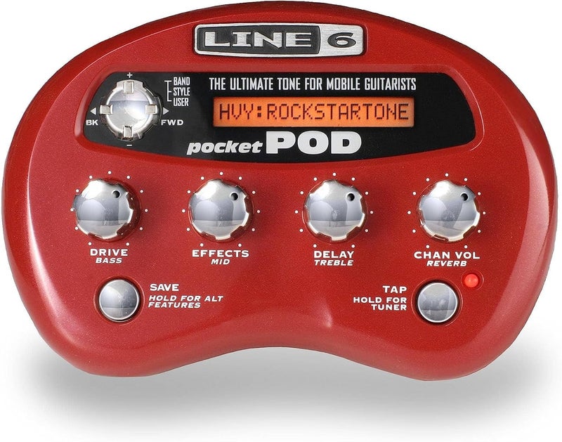 Line 6 Pocket POD Portable Guitar Effects Processor with 300 Custom Presets - Image 1