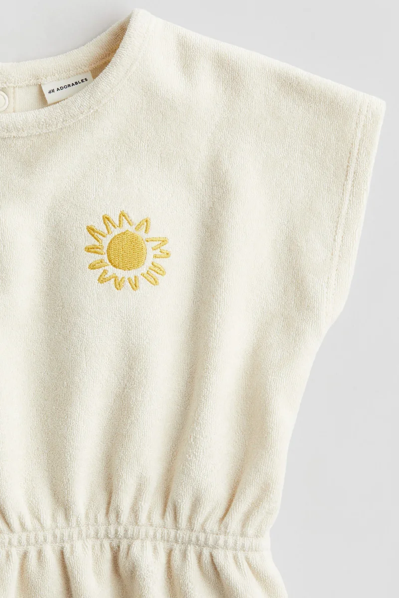 H&M Terry romper suit