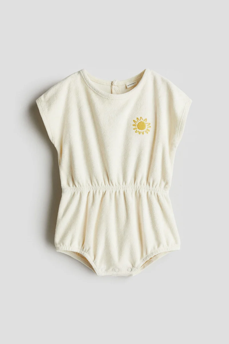 H&M Terry romper suit