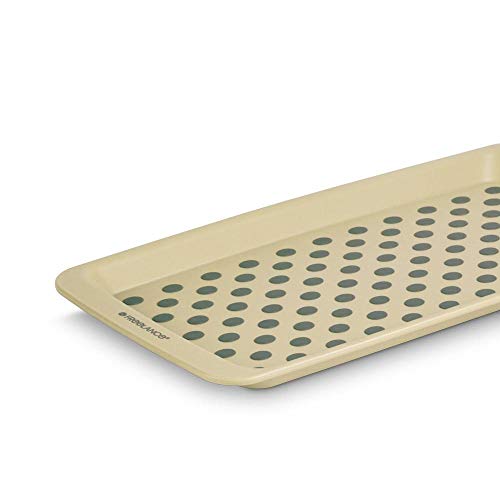 Freelance Anti Slip Serving Tray - 33 x 15 cm - Cream - Non-Slip Rubber Surface, Break-Resistant - Versatile Anti Skid PP Plastic Kitchen & Dining/Coffee Table Trays for Breakfast/Food/Tea - Image 3