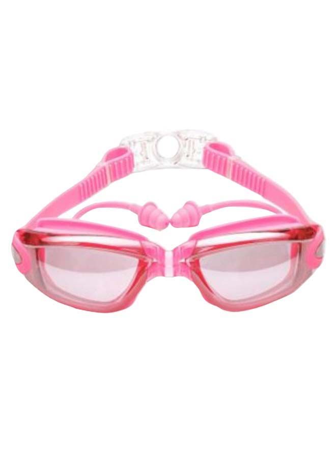 NIBEMINENT Anti Fog Swimming Goggles With Earplugs  - Image 1